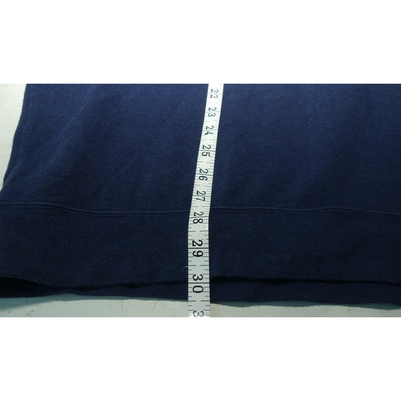 Orvis Men's XXL Blue Pullover 1/4 Zip Sweatshirt 2X Cotton Loose Gorpcore Navy - Picture 6 of 7